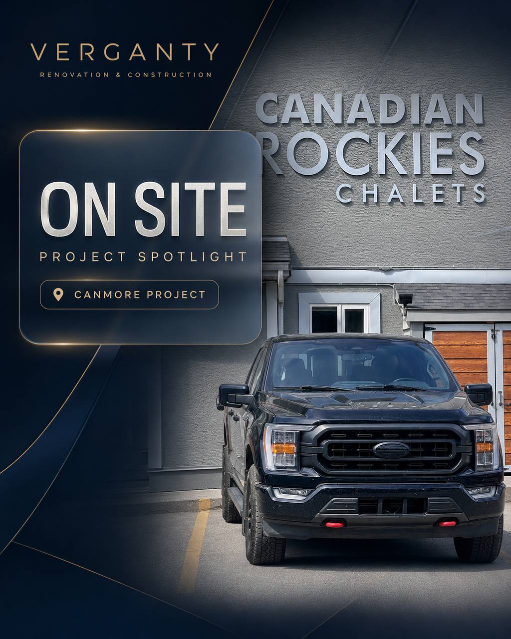 On-site project spotlight, Canmore